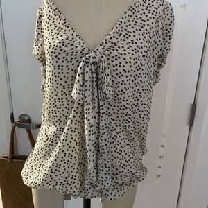 Max Studio Heart Blouse